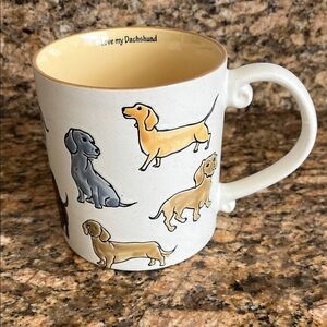 NWT 🐾 Spectrum Designz “Love My Dachshund” Embossed Coffee Mug